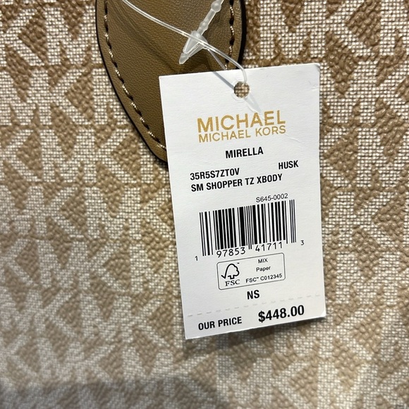 Michael Kors Mirella Small Ombré Signature Logo Crossbody Bag
Husk
NWT - Picture 7 of 16